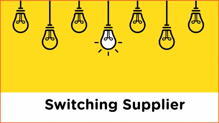 Supplier Change to Protect Customers & Ensure Compliance